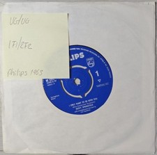 Dusty Springfield I Only Want To Be With You Vinyl Record 7" VG/VG BF 1292 1963