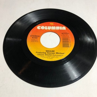 WHAM! Feat. George Michael   Careless Whisper 7'' Single 1984 Instrumental Pop 45