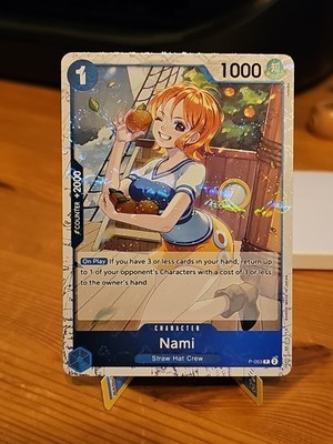 Nami P-053   Reverse Foil Jolly Roger - Promo   ENG/NM   One Piece TCG