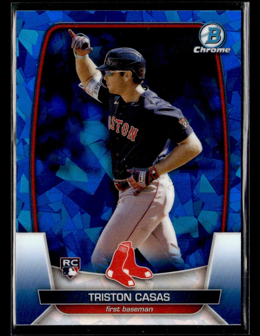 2023 Bowman Chrome Sapphire Edition #32 Triston Casas Rookie card