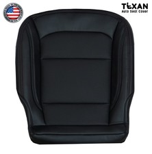 Driver Bottom Leatherette Seat Cover Black For 2016-2019 Ford Explorer Limited