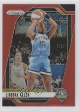 2024 Panini Prizm WNBA Red Prizm 28/299 Lindsay Allen #107 1d59
