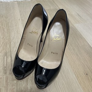 Christian Louboutin Very Prive 120mm Peep Toe Platform Pumps EU 35.5