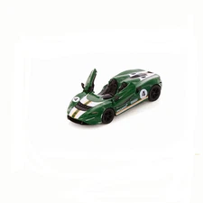 5462DF KINSMART MCLAREN ELva DIECAST. GREEN COLOR. 1:36 Scale (No  Original Box)