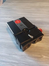 Vintage Stereo Realist 3D Slide Viewer Battery Powered Red Button - Tested. LED 
