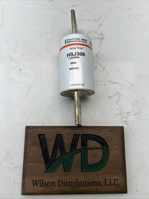 HSJ High Speed/J Fuse, 600VAC/500VDC, 300A, 2-1/8'' D x 7-1/8'' L