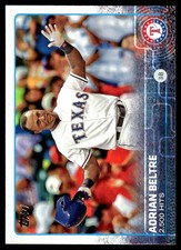 Adrian Beltre 2015 Topps #71 Texas Rangers MLB READ FREE SHIPPING AutographDen