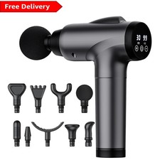 Massage Gun Deep Tissue, Handheld Electric Muscle Massager, High Intensity Pe...