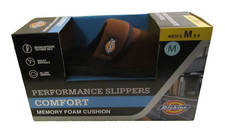NIB Dickies Mens Open Back Memory Foam Indoor Outdoor Slippers M Brown MSRP 38