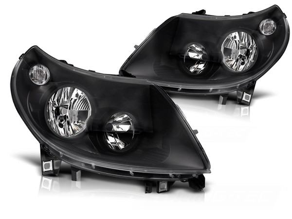 Scheinwerfer FüR Fiat Ducato Peugeot Boxer Citroen Jumper Bj. 2010-2014 Schwarz-image