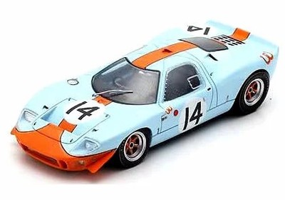 Spark 1/43 Mirage M1 #14 Le Mans 1967 D.Piper D.Thompson Race Car S7461