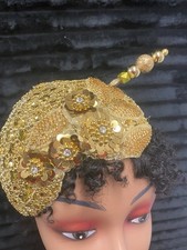 huge white fascinator derby hat early delivery