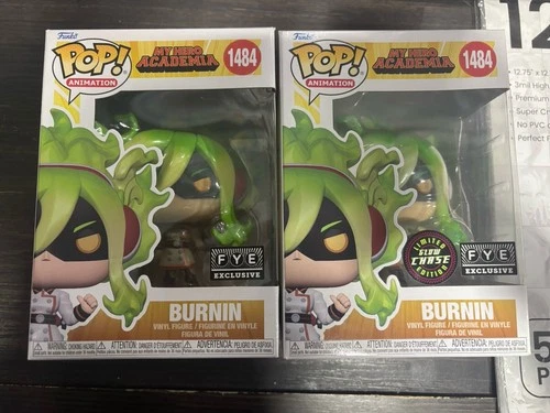 Funko Pop! Vinyl: My Hero Academia - Burnin - Common/Chase Bundle(FYE Exclusive)