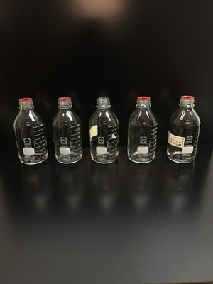 Schott Duran Cat No 10090499 Pressure Plus Bottles Lot 5 PCS
