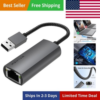 USB 3.0 Ethernet Adapter, 1000Mbps Gigabit USB to Ethernet LAN Network Adapte...