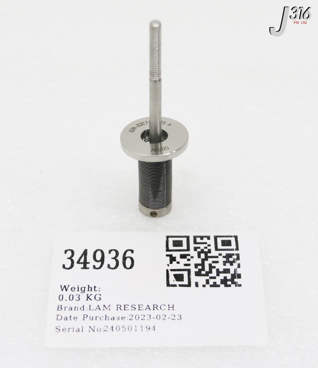34936 LAM RESEARCH BOTTOM ROD LIFTER, BELLOWS 839-330743-003 | eBay