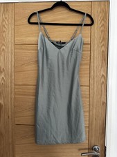 Nasty Gal Green V-neck Green Body Dress Size 4 New With Tags