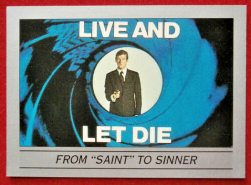 JAMES BOND - LIVE AND LET DIE - Card #106 - FROM "SAINT" TO SINNER - Eclipse - Afbeelding 1 van 2