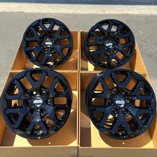 17" FORD F150 F-150 RAPTOR TRUCK BLACK WHEELS RIMS FACTORY OEM 2022 2023 2024