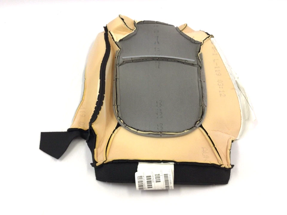 Chevrolet Traverse 2015-2017 asiento del pasajero delantero derecho trasero cubierta de tela negra OEM Foto 3 de 4