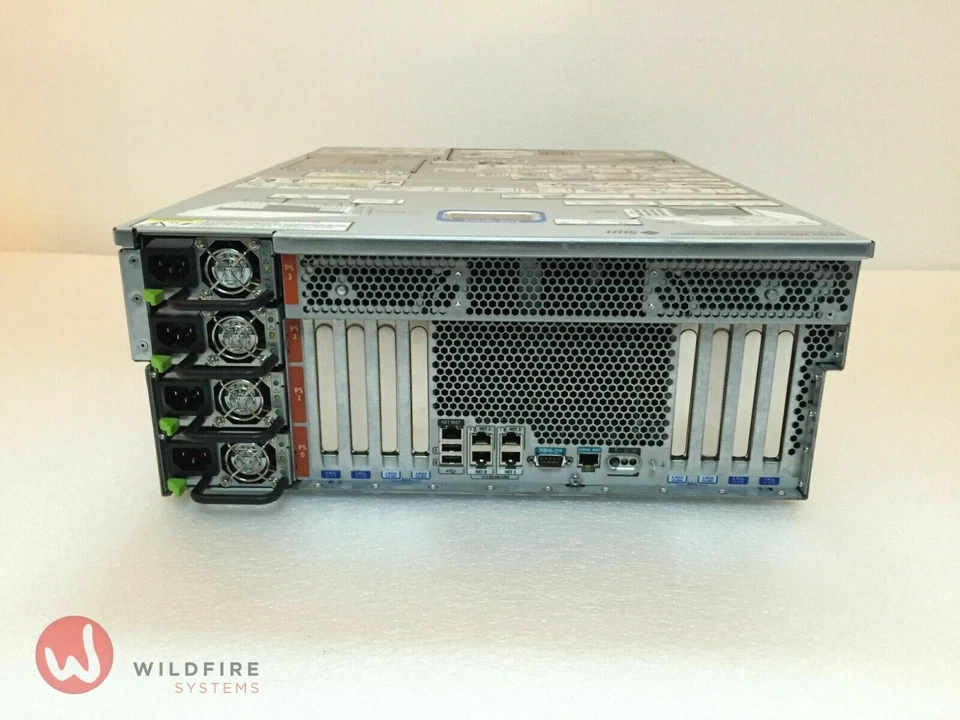 Sun Fire V445 2x 1.6GHz, 8GB, 2x 146GB, DVD, 4x PSUs, Rack Kit, Sun V445 - Image 3 of 4