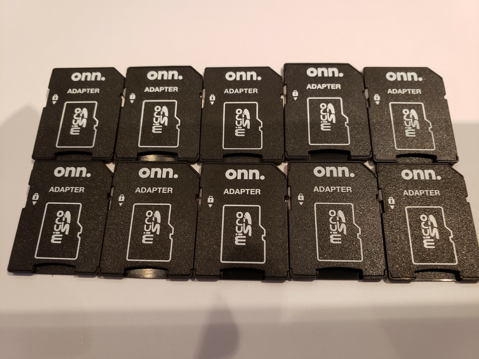Genuine ONN Micro SD to SD HC SDHC Memory Card TF Adapter NEW (LOT OF