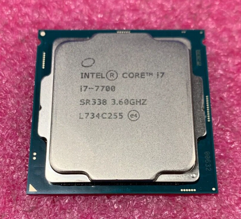 Intel Core i7-7700 Processor Model Computer Processors (CPUs) for