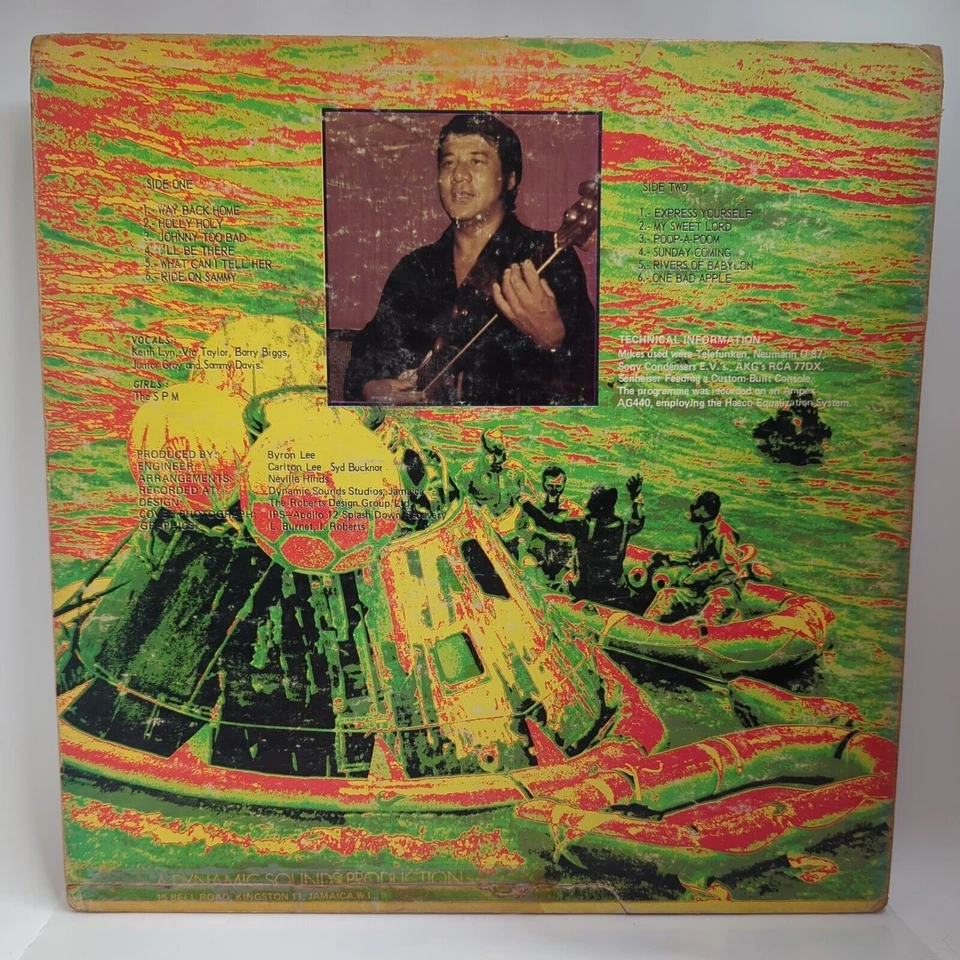 Byron Lee And The Dragonaires Reggay Splash Down Vinyl LP Album Very Rare Import - Image 3 of 4