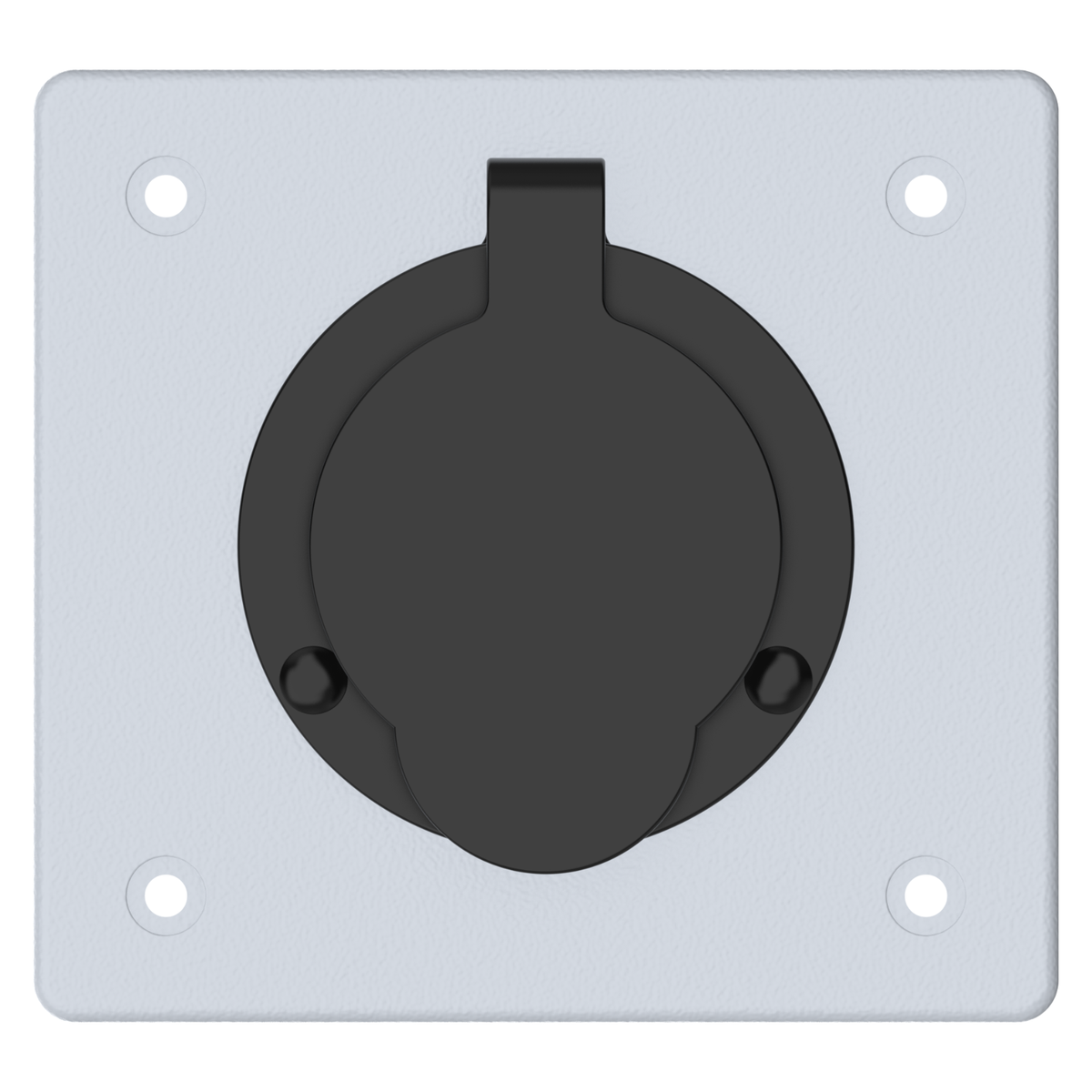 30 AMP 2-Gang L14-30 Twist Turn Locking Power Flanged Inlet