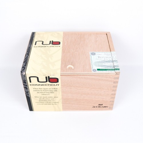"Nub Connecticut 460 Scatola sigari in legno vuoto 6,5"" x 5"" x 4" - Foto 4 di 11