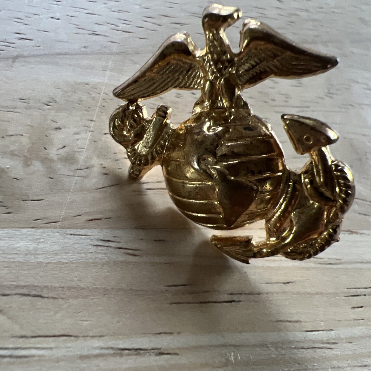 US Marines Screw On Back Pin Right Collar (GOLDTONE) | eBay