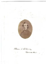 Salt Print of William Slidell McKenzie Minister, Harvard Class of 1855,