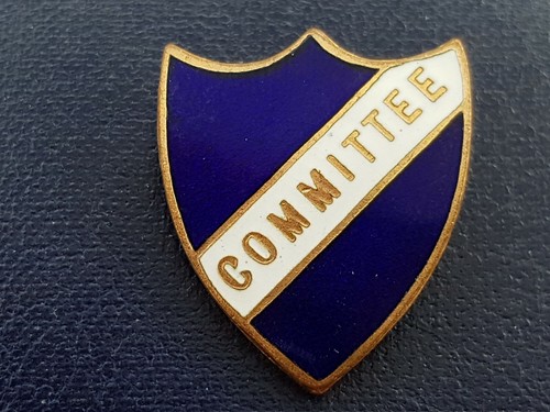 Committee badge complete condition VG as photos. L12n