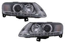 Phares LED Feux Jour pour Audi A6 4F C6 08-2011 Facelift Design Xenon Headlights