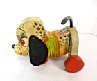 Vintage FISHER PRICE NO. 445 PULL TOY  NOSEY DOG 1956-58 Nice!!