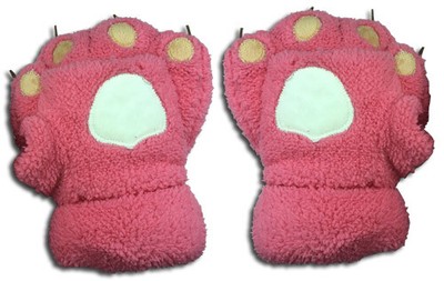 Bär Klaue Pfote Tier Cosplay Pink Plüsch Hände GE-30025