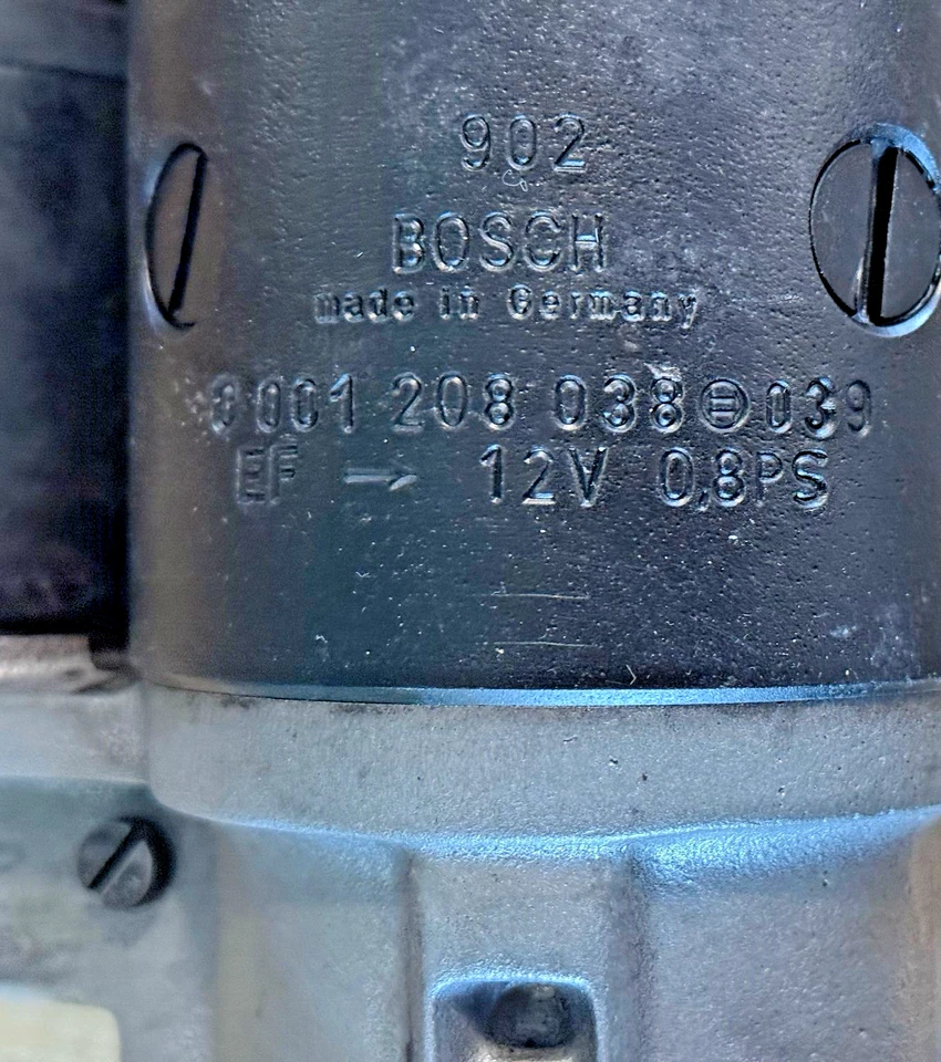 OPEL GT SENATOR REKORD MANTA MONZA KADETT BLITZ ASCONA MOTOR DE ARRANQUE BOSCH UE - Imagen 3 de 4