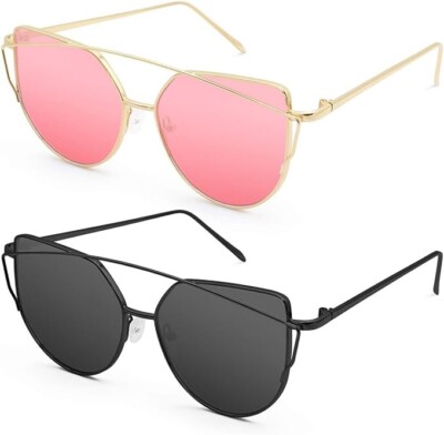 Livhò Cat Eye Sunglasses Metal Frame Amazon.com: Livhò: Cateye Sunglasses main image 4