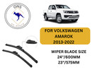 WIPER BLADES FOR VOLKSWAGEN AMAROK 2013-2022