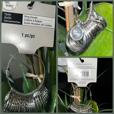 😇beads landing Tools Ring Gauge 1 pc Measures Sizes 0-13 China [Brand New]😇