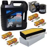 Set 4L ÖL FüR BMW K 1200 GT LT RS 1997-09 Wartung Luftfilter ÖLfilter ZüNdkerzen