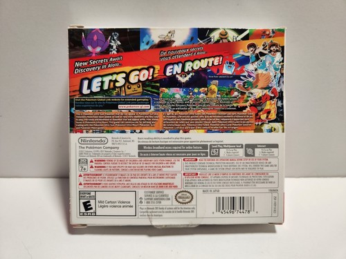 Pacchetto scatola grande Pokemon Ultra Sole con portachiavi Dusk Mane Necrozma (Nintendo 3DS) - Foto 3 di 13