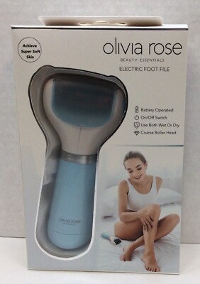 Olivia Rose Beauty Essentials Electric Foot File, Free Shipping