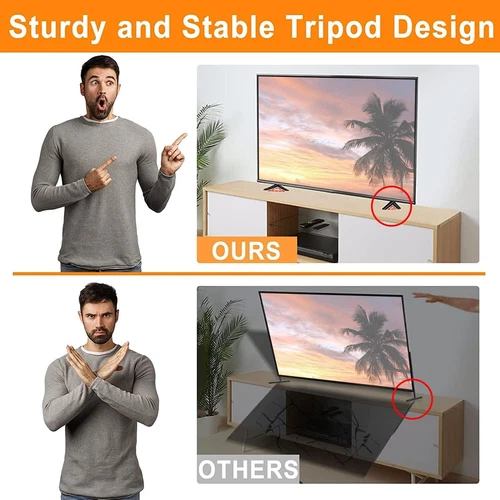 TV Legs for TCL Roku TV Stand Legs for TCL TV Replacement Legs 32 40 43 49 50 55 - Foto 3 di 12