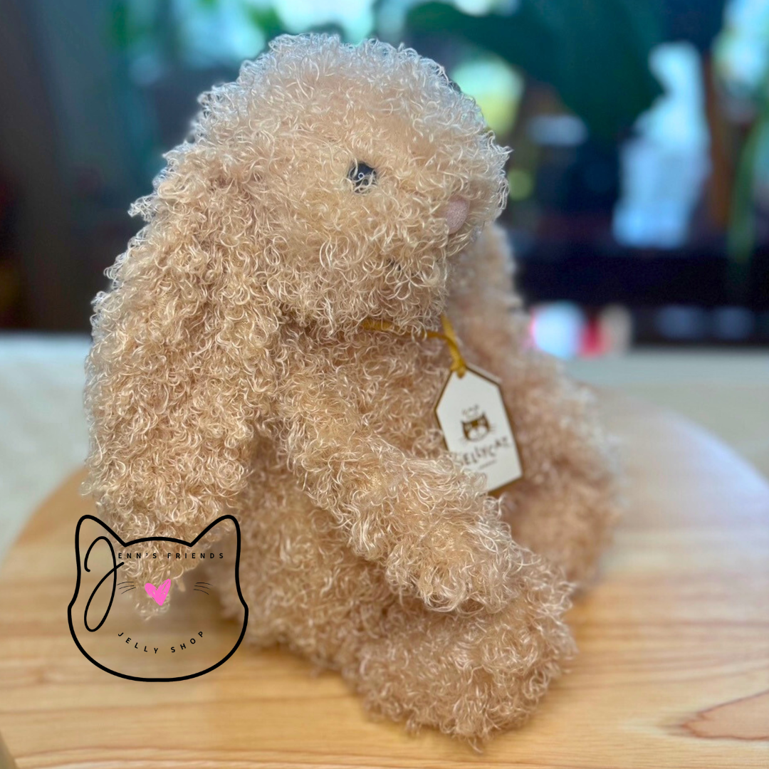 Jellycat ORIGINAL BASHFUL LUXE CURLY BUNNY New Pre Release