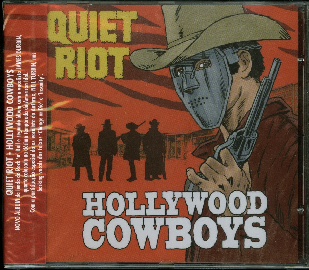 Quiet Riot Hollywood Cowboys CD new Brazil Press Shinigami 