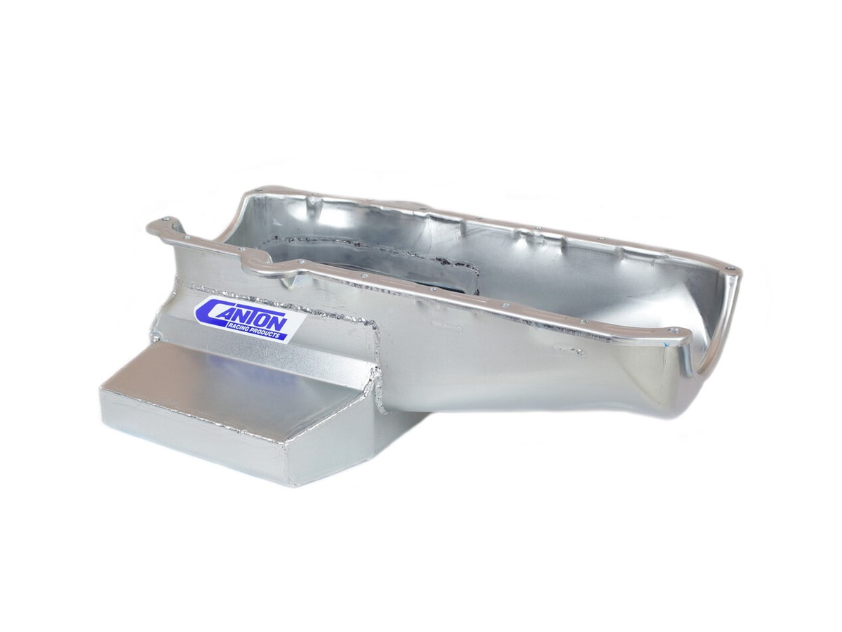 Canton 11-122M Wet Sump Pan 80-85 w/RH Dipstick SBC Canton 11-122M Wet Sump Pan 80-85 w/RH Dipstick SBC