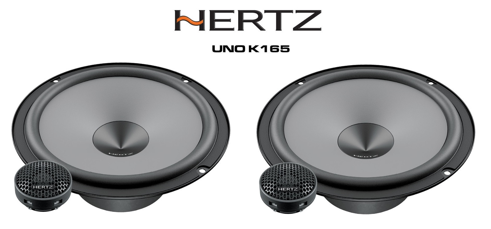 Hertz Uno K165 Lautsprecher Set - 600W 16,5cm Kompo System Für Citroen Jumper