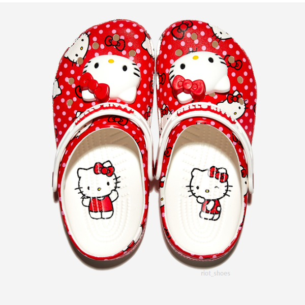CROCS X Hello Kitty Classic Clog - 210575 Expeditedship | eBay