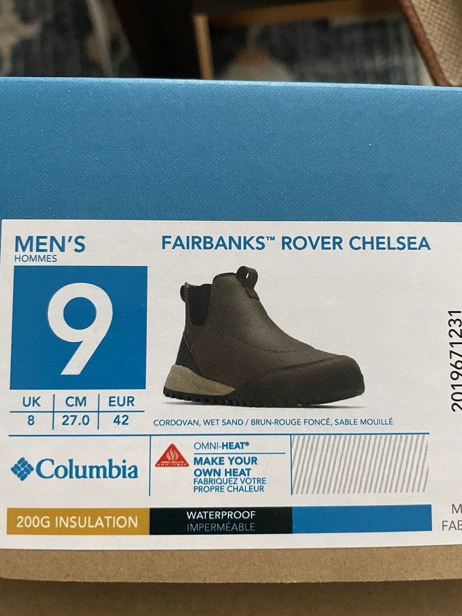 chelsea boot columbia fairbanks rover